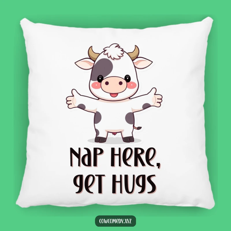 Funny Hugging Cow Pillow: Cuddle Up with a Cute Farm Animal's Embrace, The Ultimate Funny Gift!