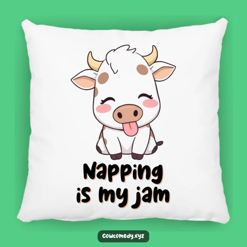 Funny Cow Pillow: Contented Comfort, Adorable Funny Relaxing Gift