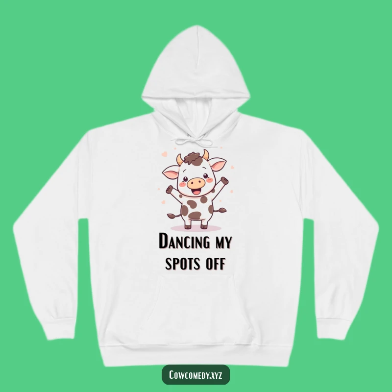Cozy Funny Kawaii Cow Dance Hoodie: Ultimate Comfort and Fun
