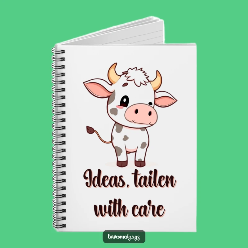 Funny Cow Tail Wave Notebook: Jot Down Ideas with Farm Humor, Great Funny Gift