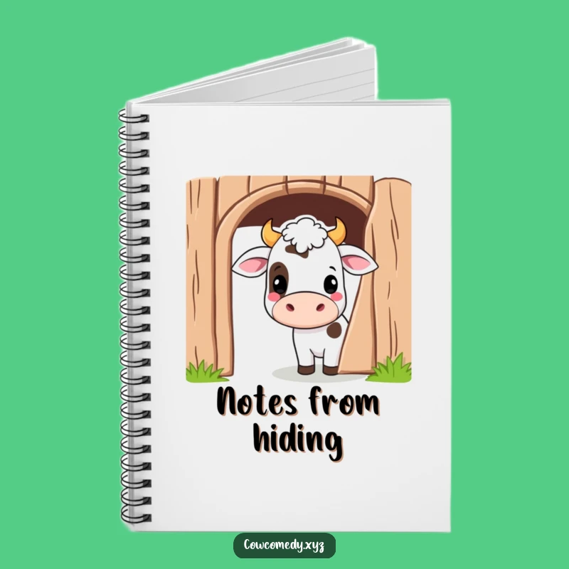 Funny Kawaii Cow Barn Notebook: Cute Journal for Playful Notes